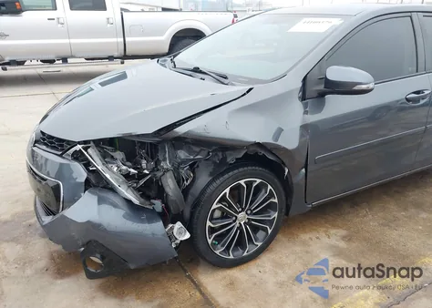 2015 Toyota Corolla S Plus z USA, uszkodzony, nr VIN 5YFBURHE5FP187607